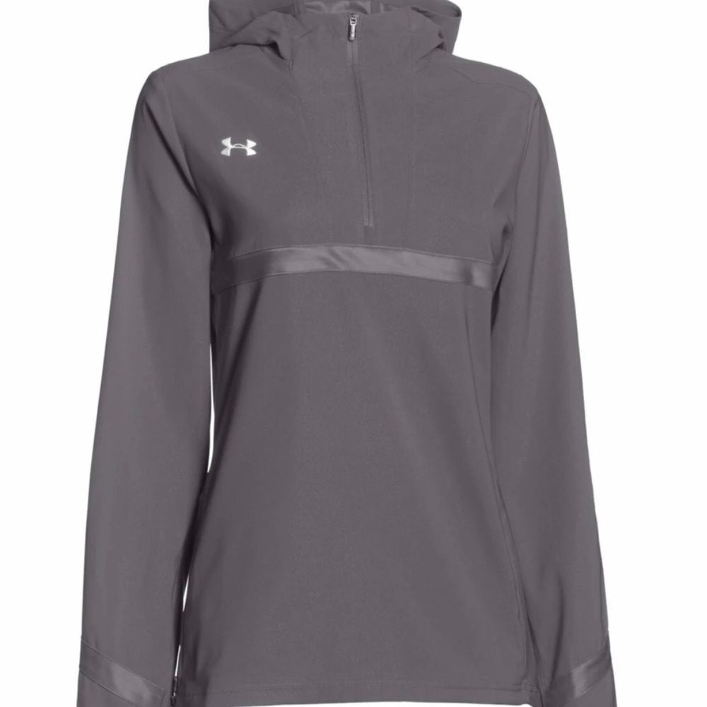 Under Armour Women's Graphite Pre-Game 1/4 Zip